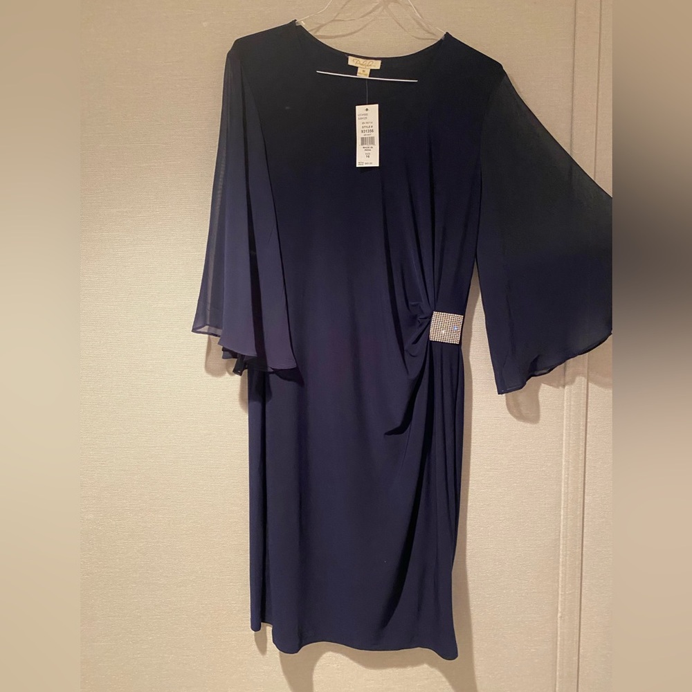 Prelude, women’s dress, size 16, navy blue